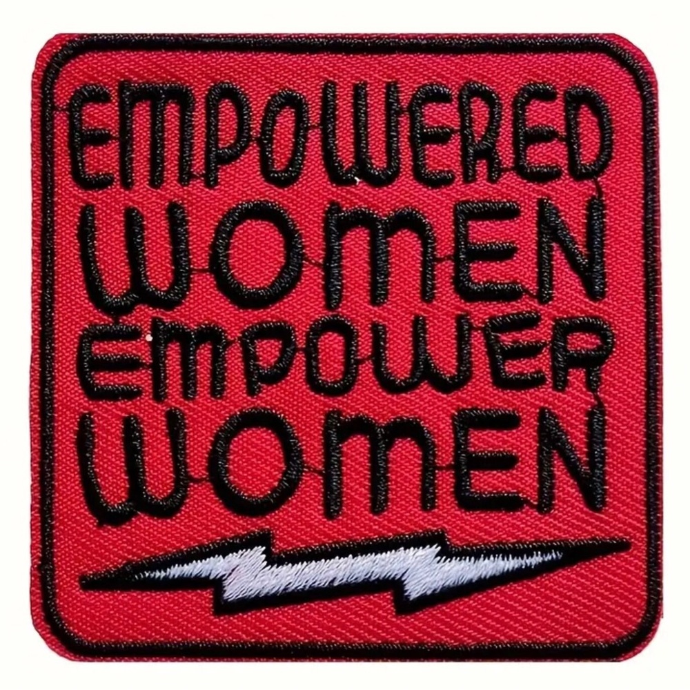 Red Empowered Women Patch